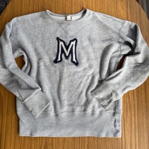 Vintage Ebbets Field Flannels Sweatshirt Men’s S Letterman M